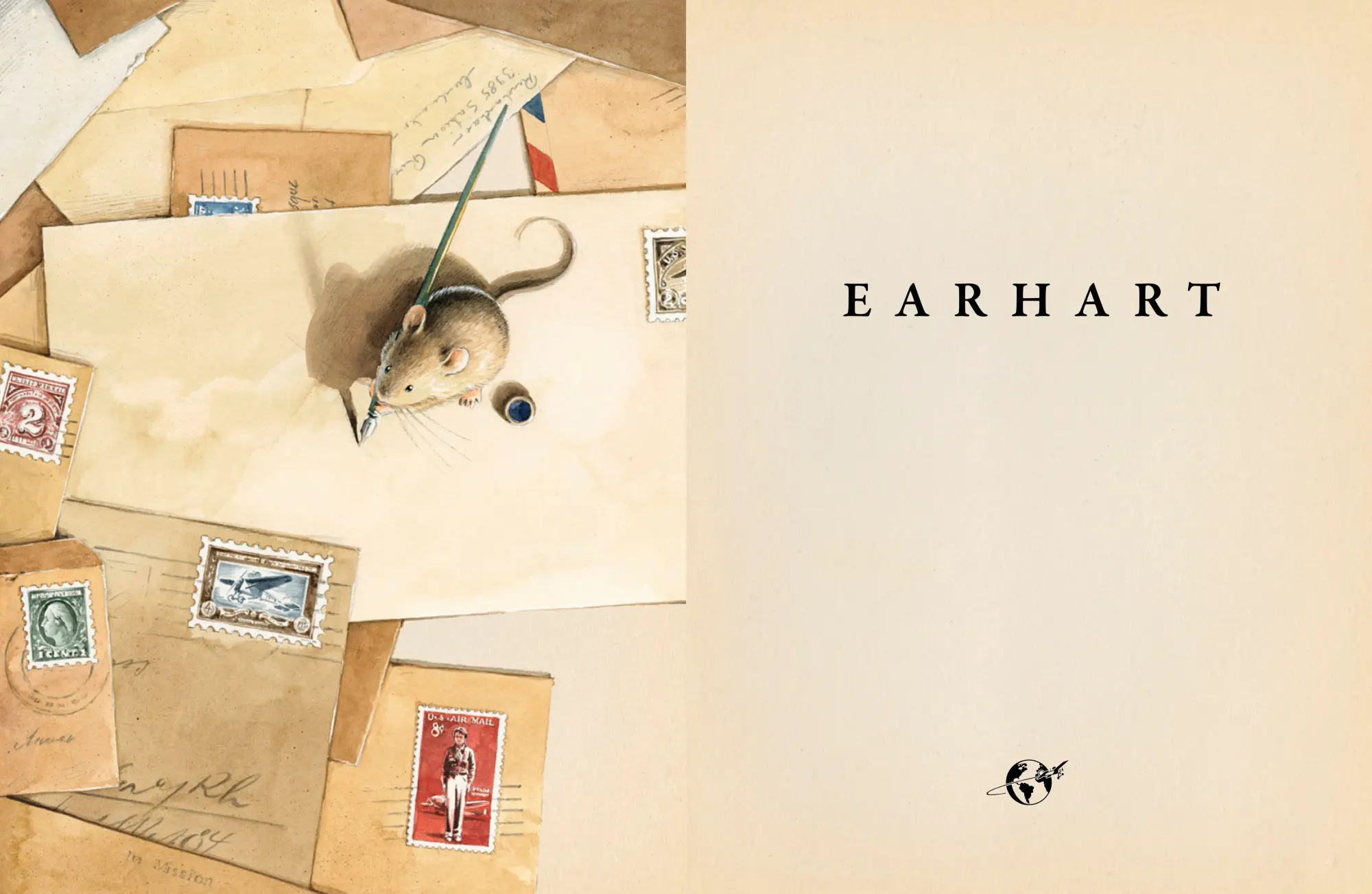 Bild: 9783314106958 | Earhart | Der abenteuerliche Flug einer Wühlmaus um die Welt | Buch