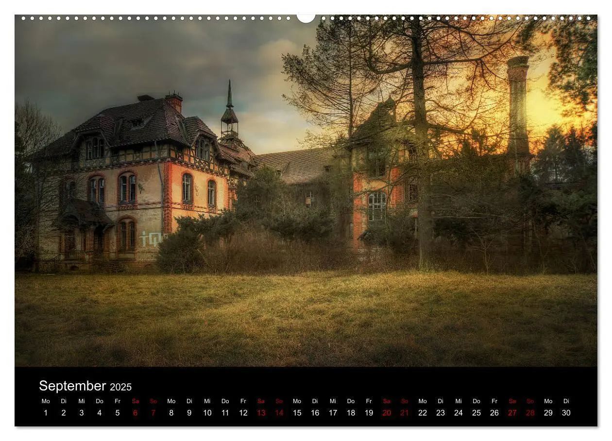 Bild: 9783435436958 | Auch von außen haben Lost Places ihren Charme (Wandkalender 2025...