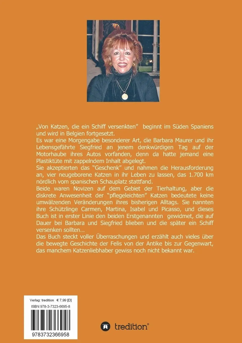 Rückseite: 9783732366958 | Von Katzen, die ein Schiff versenkten | Barbara Maurer | Taschenbuch