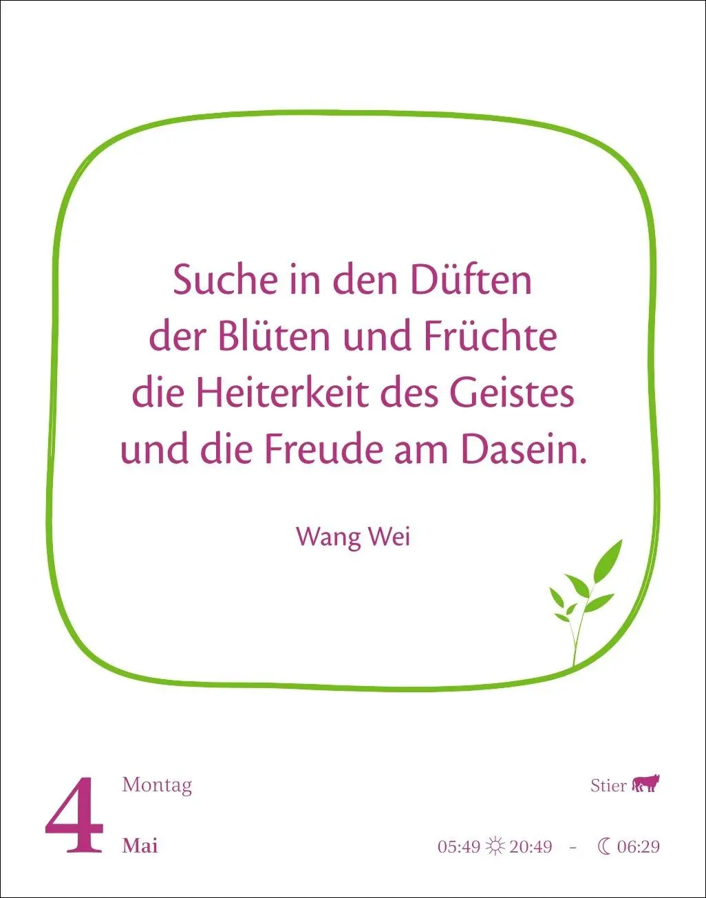 Bild: 9783840036958 | Heute ist dein Tag! Tagesabreißkalender 2026 - 313 positive Zitate...