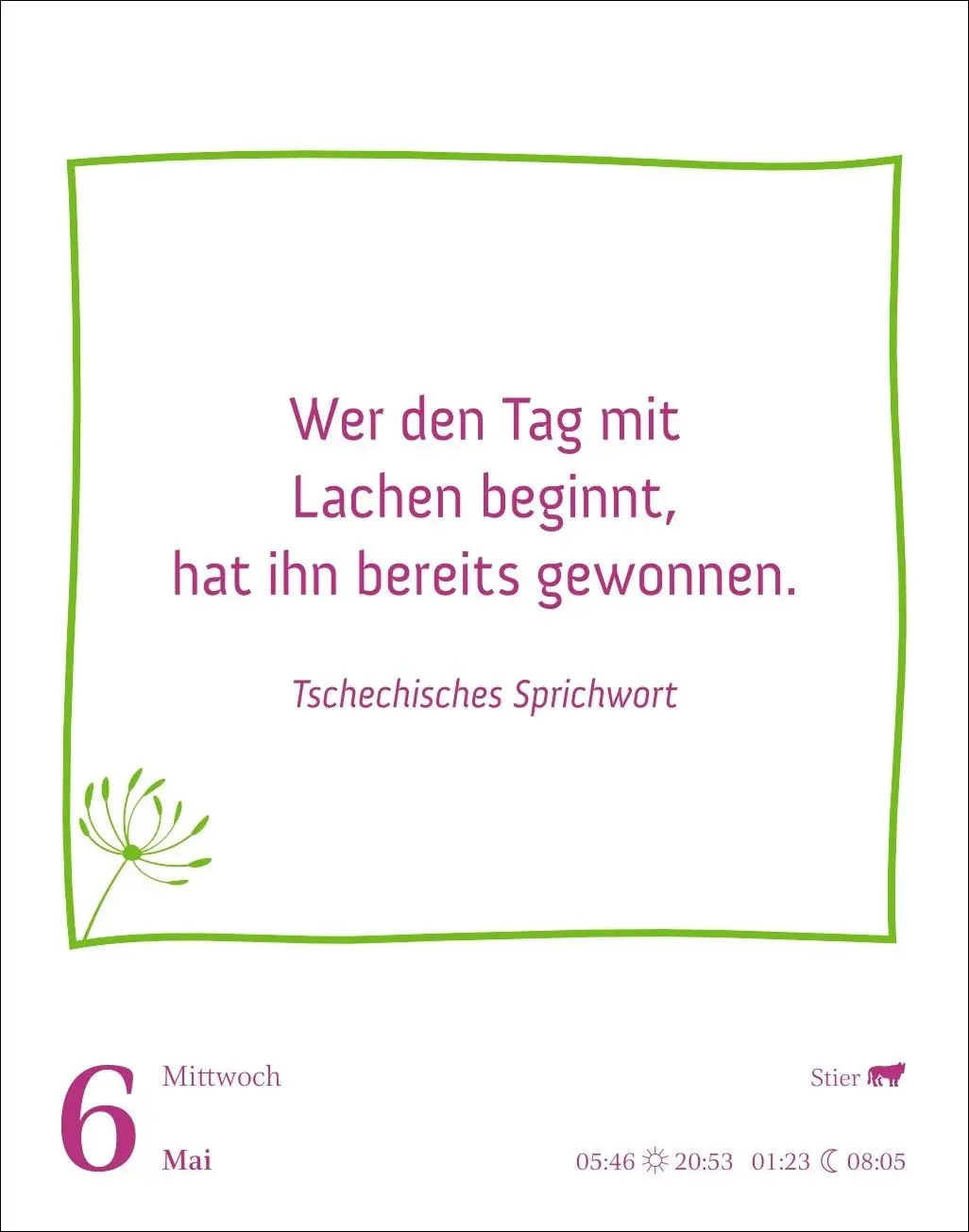 Bild: 9783840036958 | Heute ist dein Tag! Tagesabreißkalender 2026 - 313 positive Zitate...