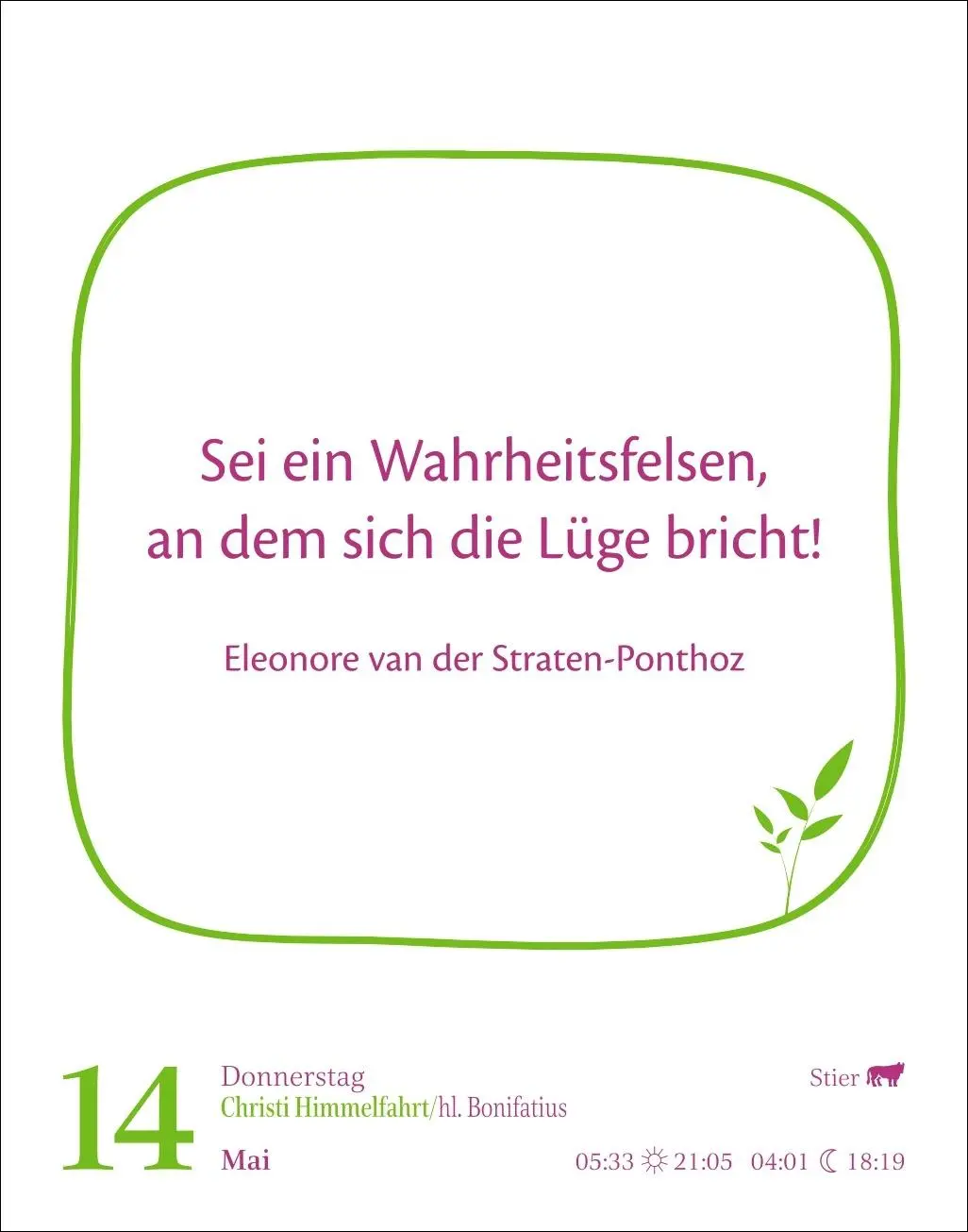 Bild: 9783840036958 | Heute ist dein Tag! Tagesabreißkalender 2026 - 313 positive Zitate...