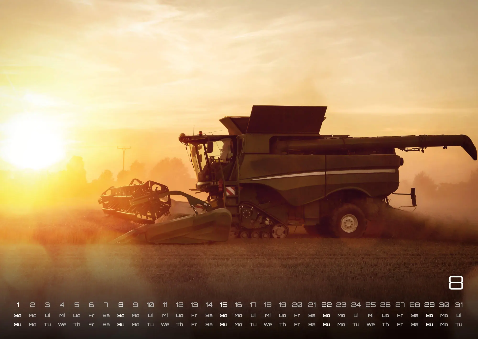 Bild: 9783986736958 | Landmaschinen - Traktor - 2027 - Kalender DIN A2 | GP-Fever. de | 2027