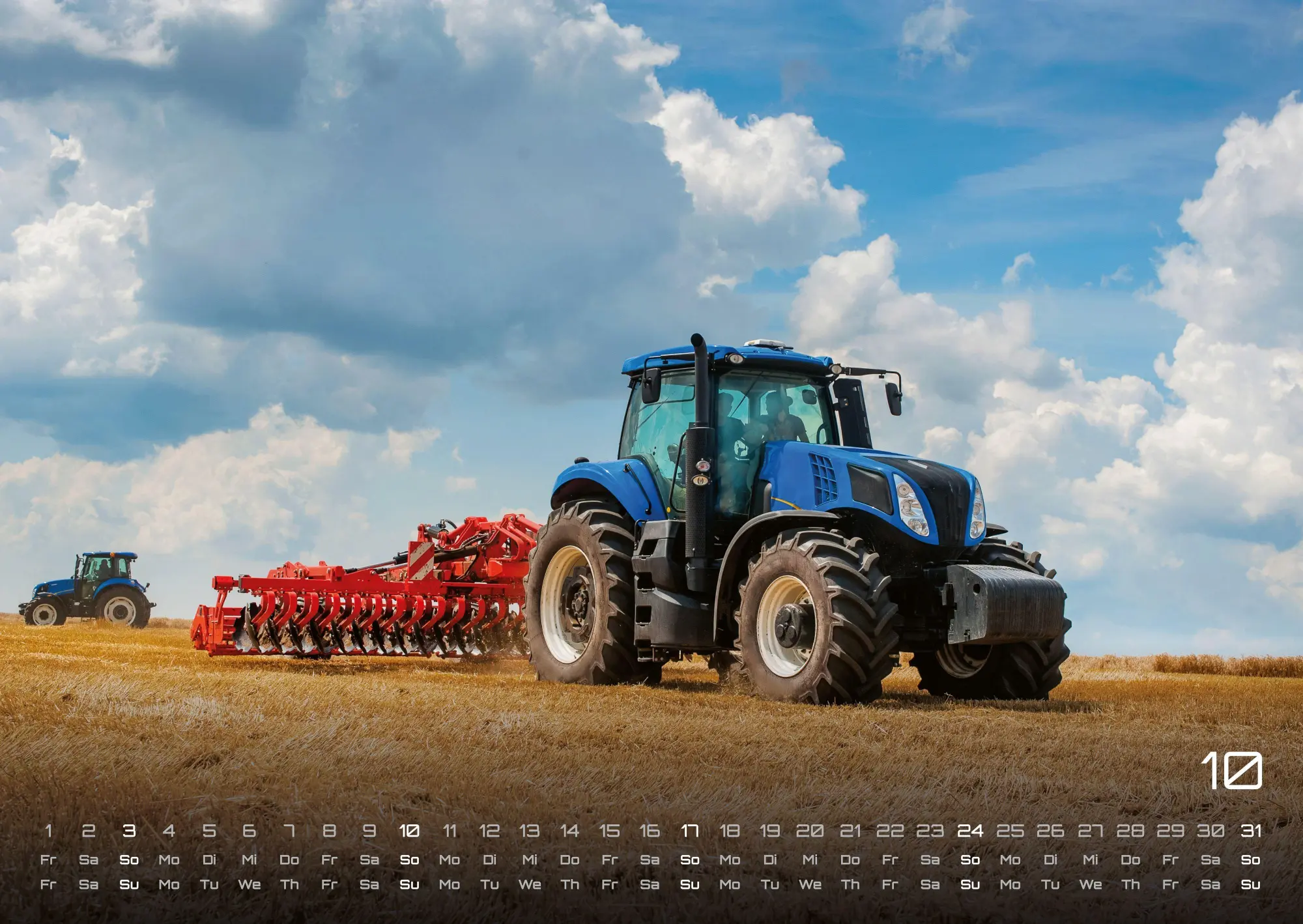 Bild: 9783986736958 | Landmaschinen - Traktor - 2027 - Kalender DIN A2 | GP-Fever. de | 2027