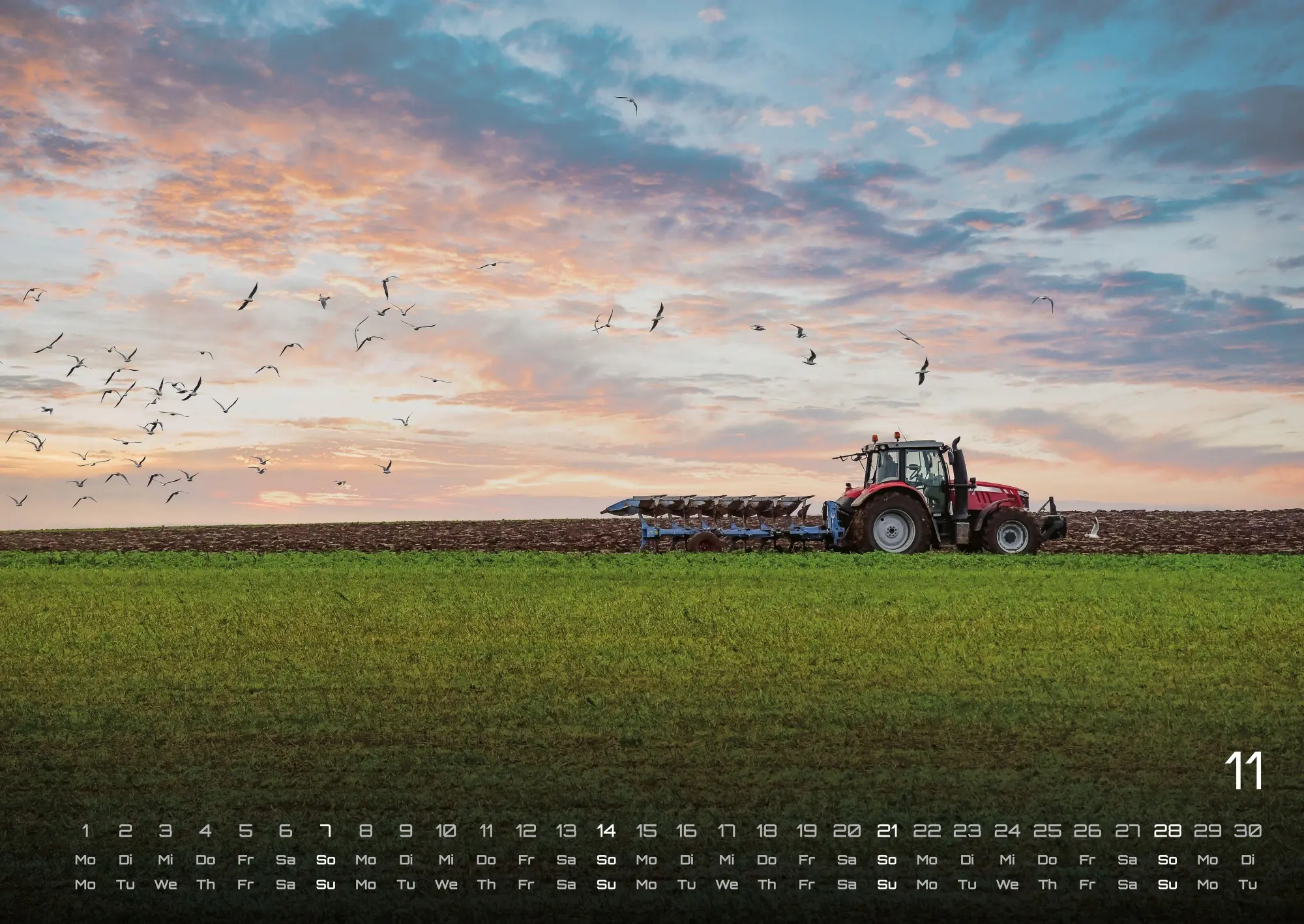Bild: 9783986736958 | Landmaschinen - Traktor - 2027 - Kalender DIN A2 | GP-Fever. de | 2027