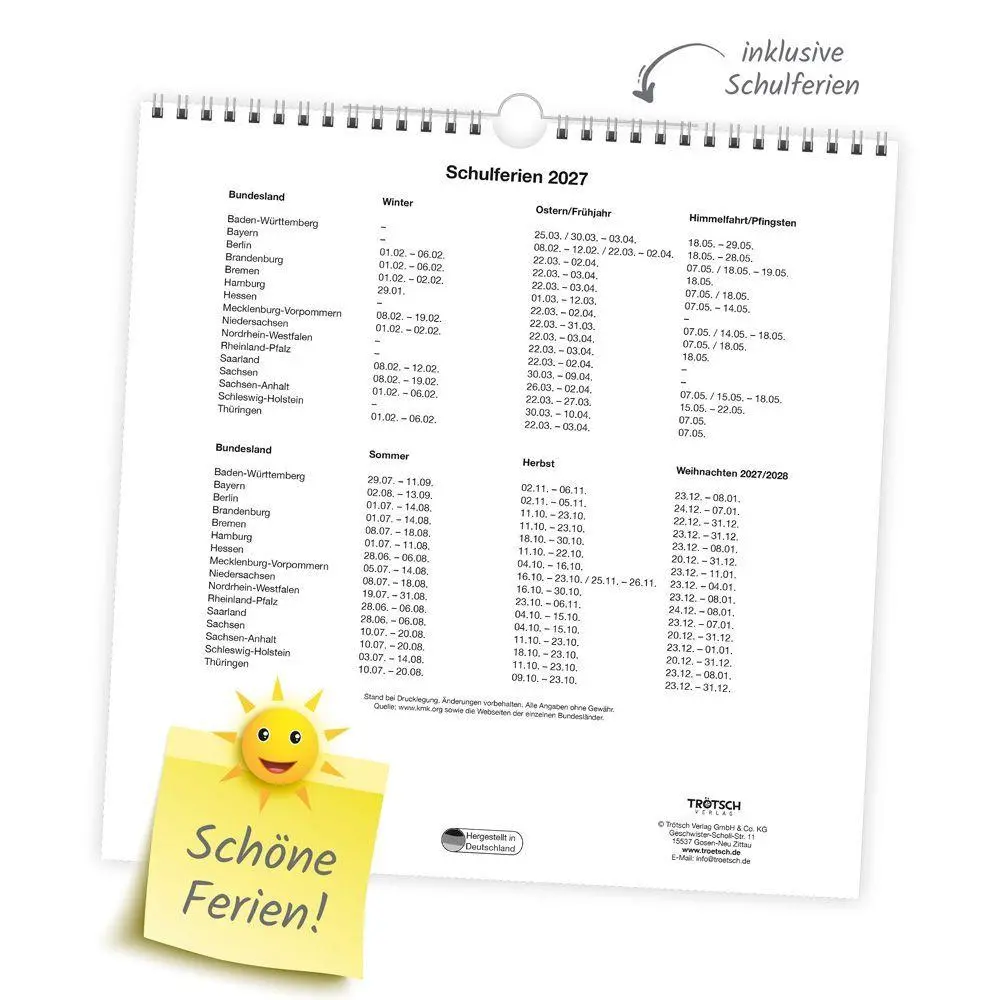 Bild: 9783988026958 | TRÖTSCH - Technikkalender DDR-Eisenbahnen 2027 | KG | Kalender | 24 S.