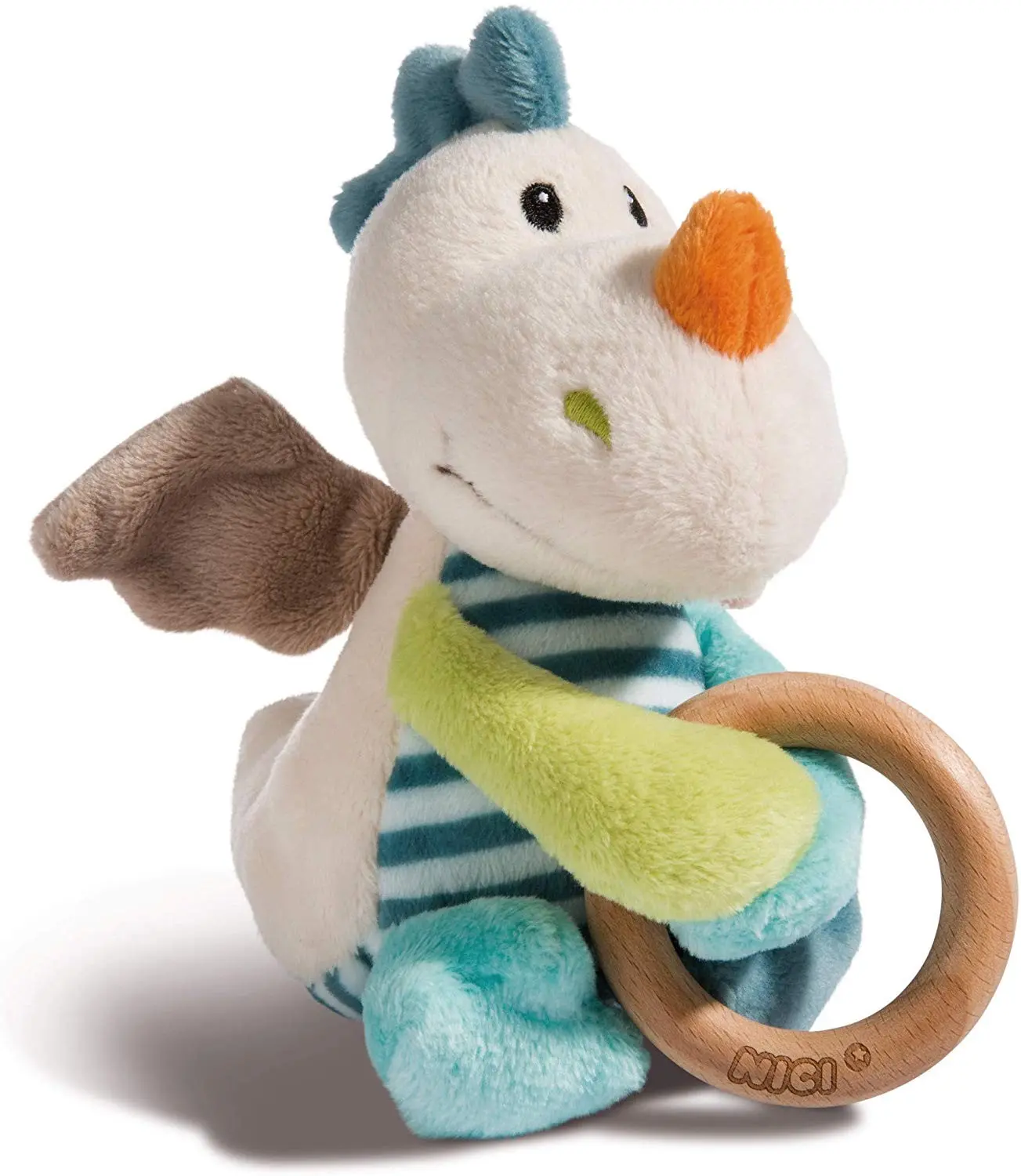 Cover: 4012390437058 | Nici 43705 Greifling Drache Dragilu 15cm mit Holzring und | 43705
