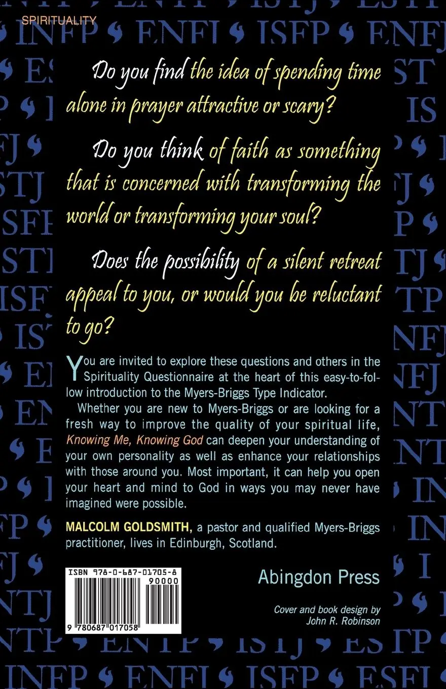 Rückseite: 9780687017058 | Knowing Me Knowing God | Malcolm Goldsmith | Taschenbuch | Englisch