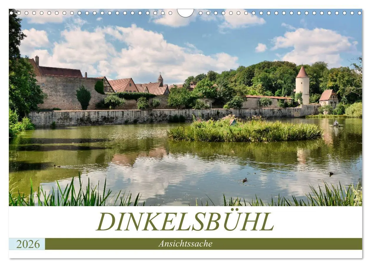 Cover: 9783457897058 | Dinkelsbühl - Ansichtssache (Wandkalender 2026 DIN A3 quer),...