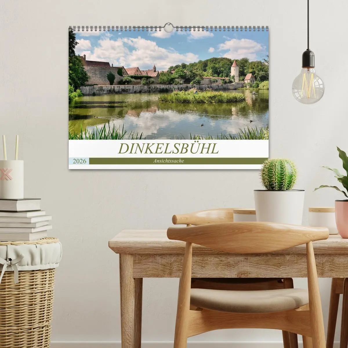 Bild: 9783457897058 | Dinkelsbühl - Ansichtssache (Wandkalender 2026 DIN A3 quer),...