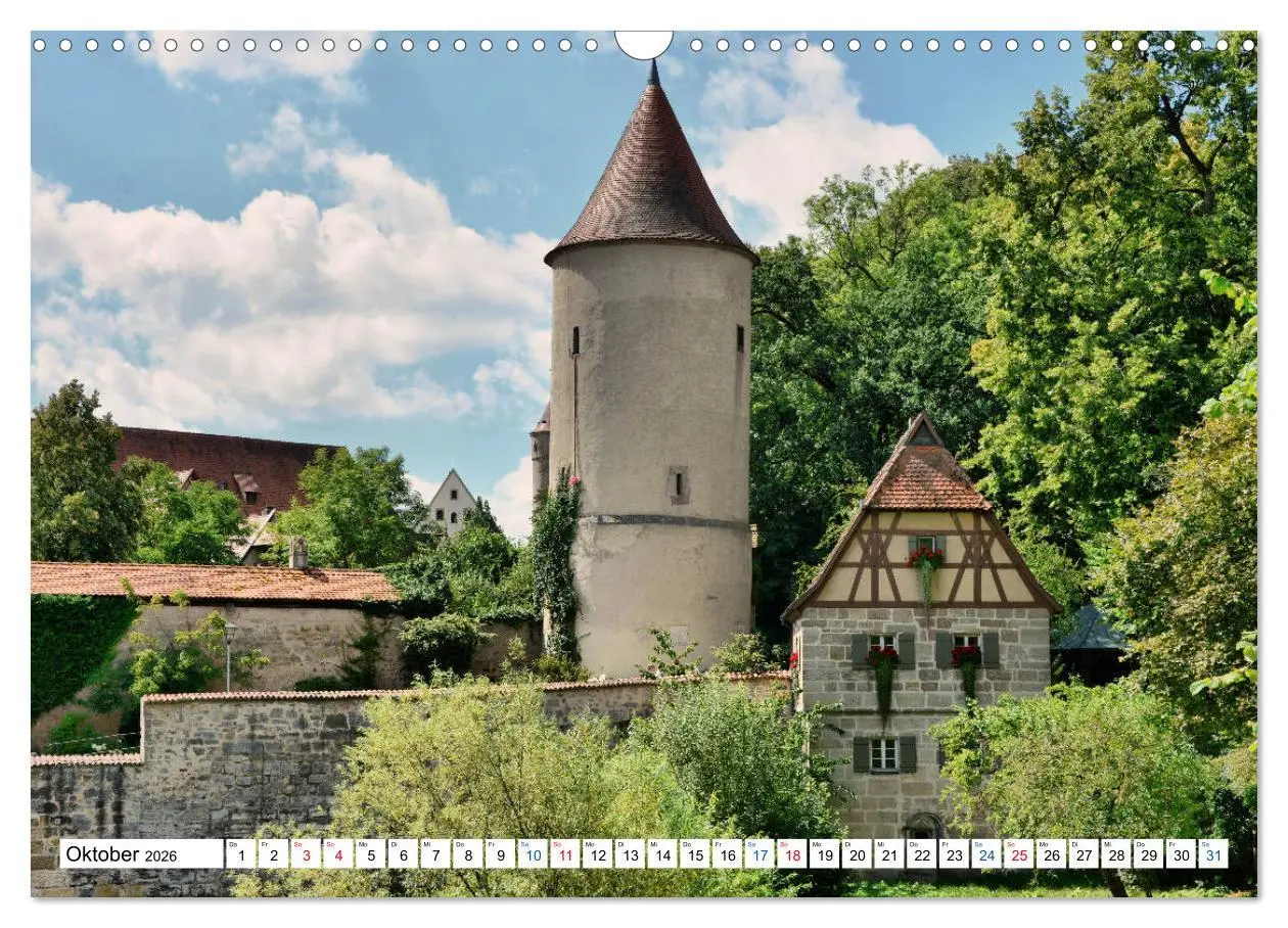 Bild: 9783457897058 | Dinkelsbühl - Ansichtssache (Wandkalender 2026 DIN A3 quer),...