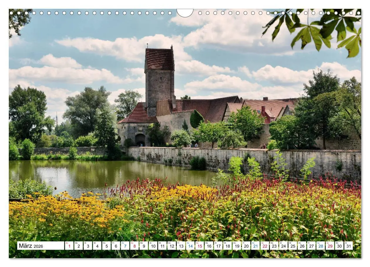 Bild: 9783457897058 | Dinkelsbühl - Ansichtssache (Wandkalender 2026 DIN A3 quer),...
