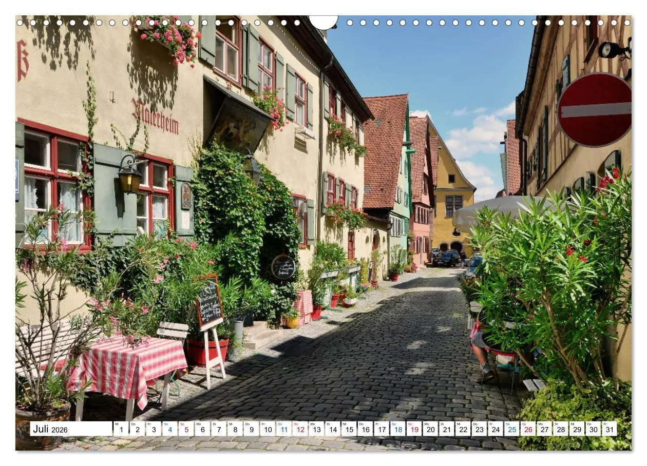 Bild: 9783457897058 | Dinkelsbühl - Ansichtssache (Wandkalender 2026 DIN A3 quer),...