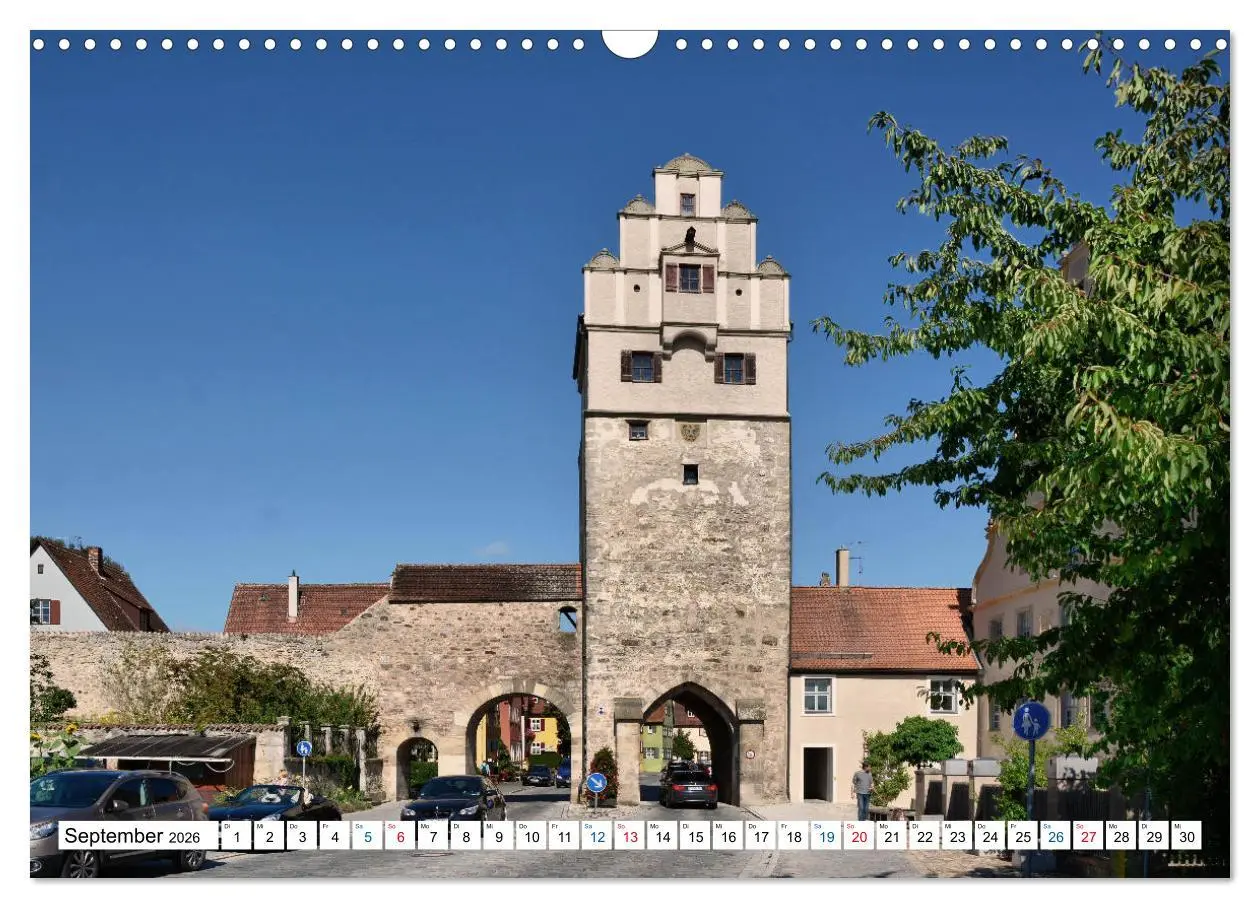 Bild: 9783457897058 | Dinkelsbühl - Ansichtssache (Wandkalender 2026 DIN A3 quer),...