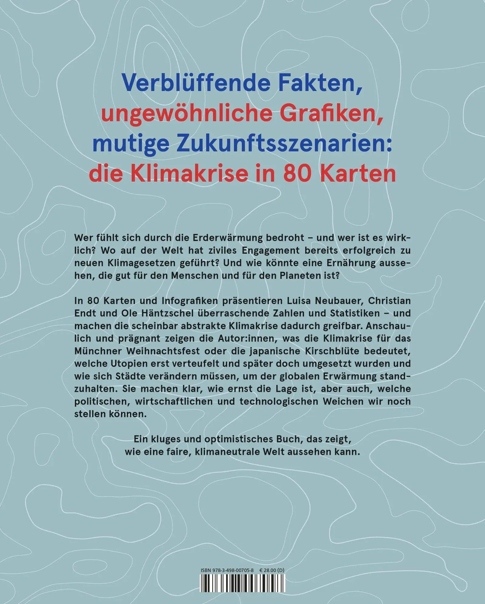 Rückseite: 9783498007058 | Der Klima-Atlas | 80 Karten für die Welt von morgen | Neubauer (u. a.)