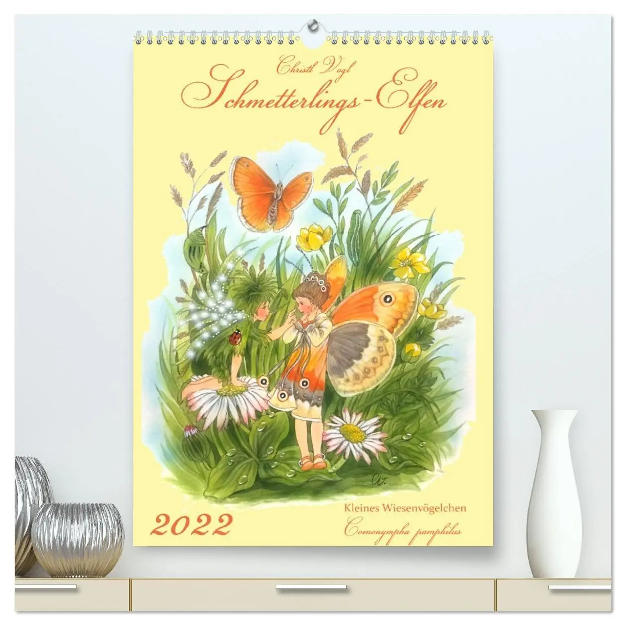 Cover: 9783516367058 | Schmetterlings-Elfen (hochwertiger Premium Wandkalender 2026 DIN A2...