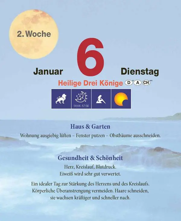 Bild: 9783731887058 | Mond Abreißkalender 2026 | Verlag Korsch | Kalender | 328 S. | Deutsch