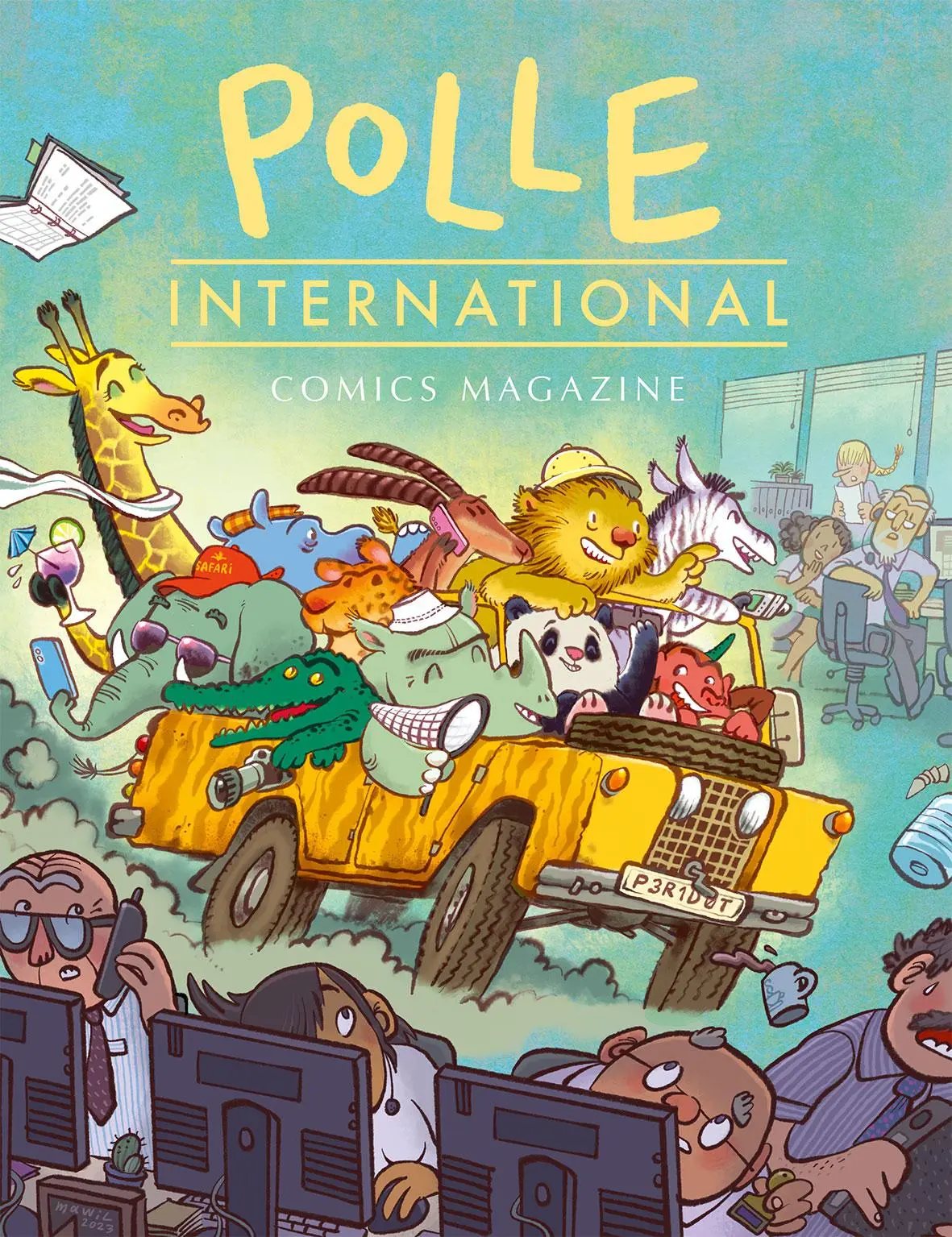 Cover: 9783910387058 | POLLE International: Comics Magazine | Tor Freeman (u. a.) | Buch