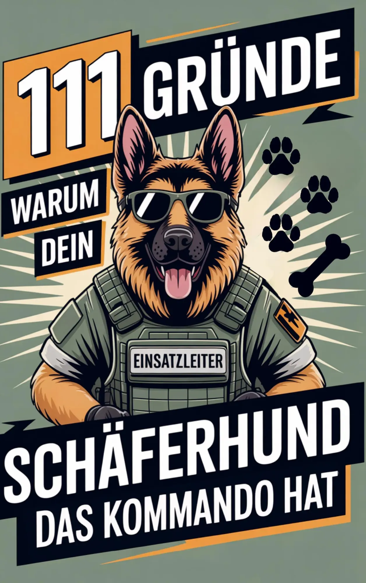 Cover: 9789403807058 | 111 Gründe, warum dein Schäferhund das Kommando hat: Das Geschenk...