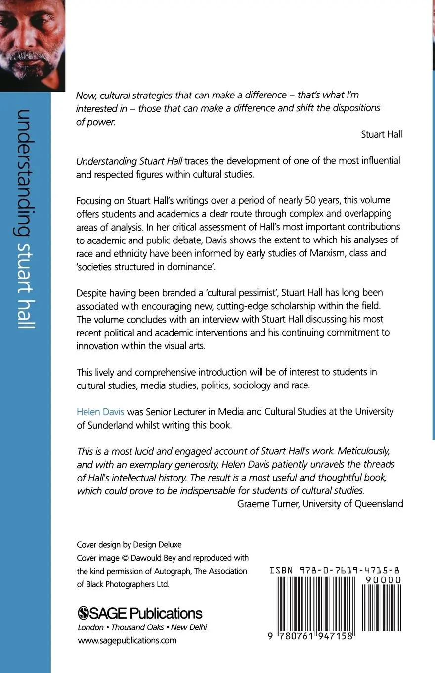 Rückseite: 9780761947158 | Understanding Stuart Hall | Helen Davis | Taschenbuch | Englisch