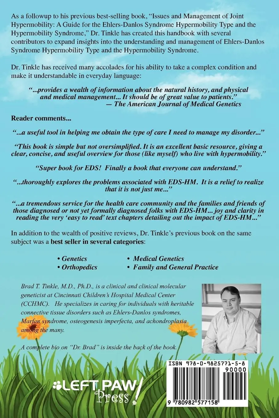 Rückseite: 9780982577158 | Joint Hypermobility Handbook- A Guide for the Issues &amp; Management...