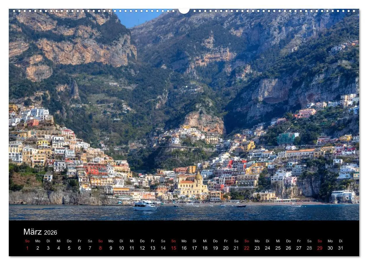 Bild: 9783516047158 | Amalfiküste und Capri (hochwertiger Premium Wandkalender 2026 DIN...