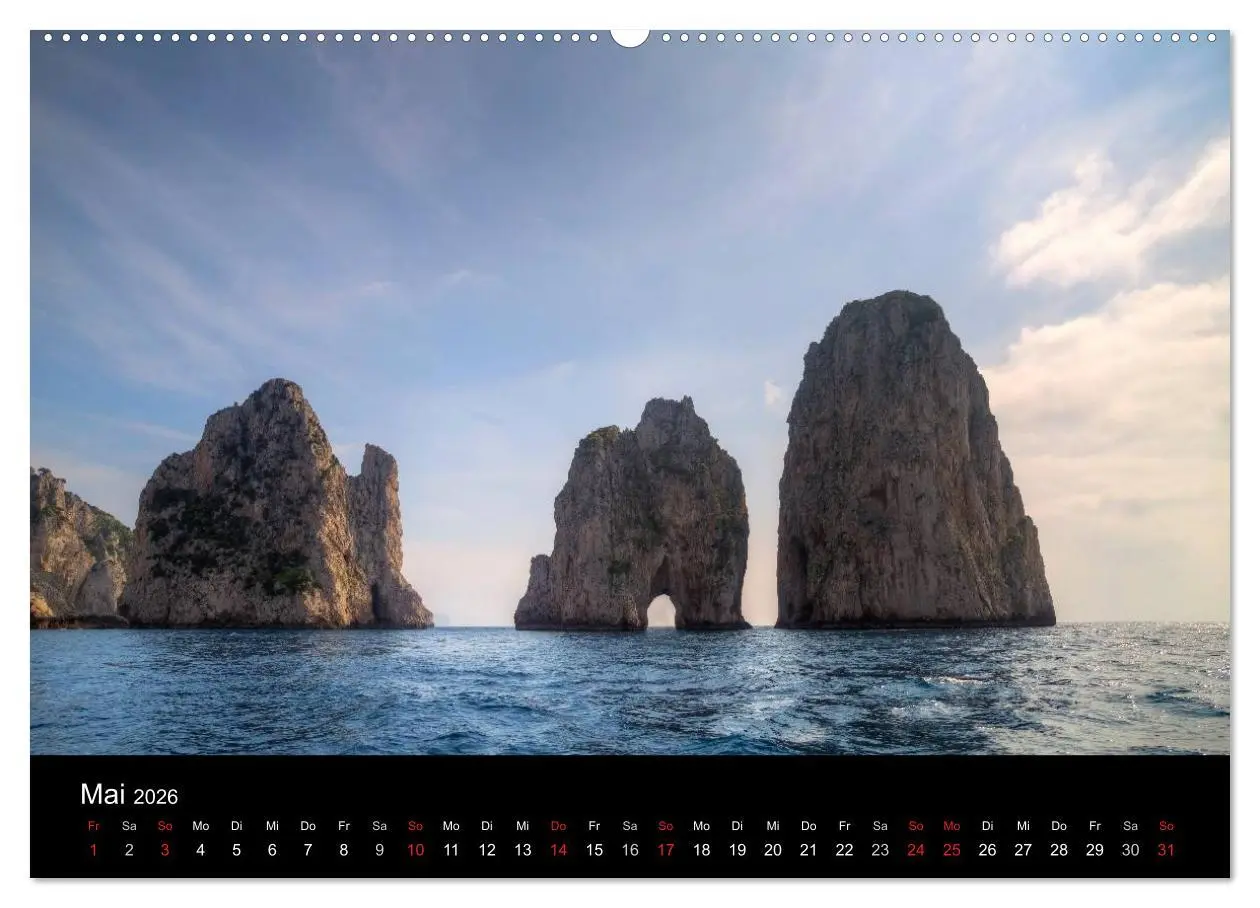 Bild: 9783516047158 | Amalfiküste und Capri (hochwertiger Premium Wandkalender 2026 DIN...