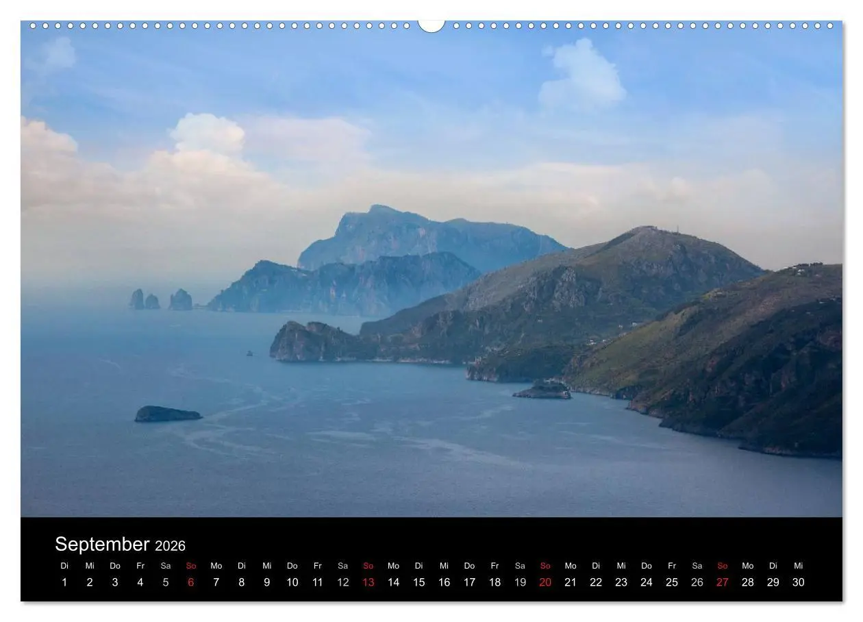 Bild: 9783516047158 | Amalfiküste und Capri (hochwertiger Premium Wandkalender 2026 DIN...