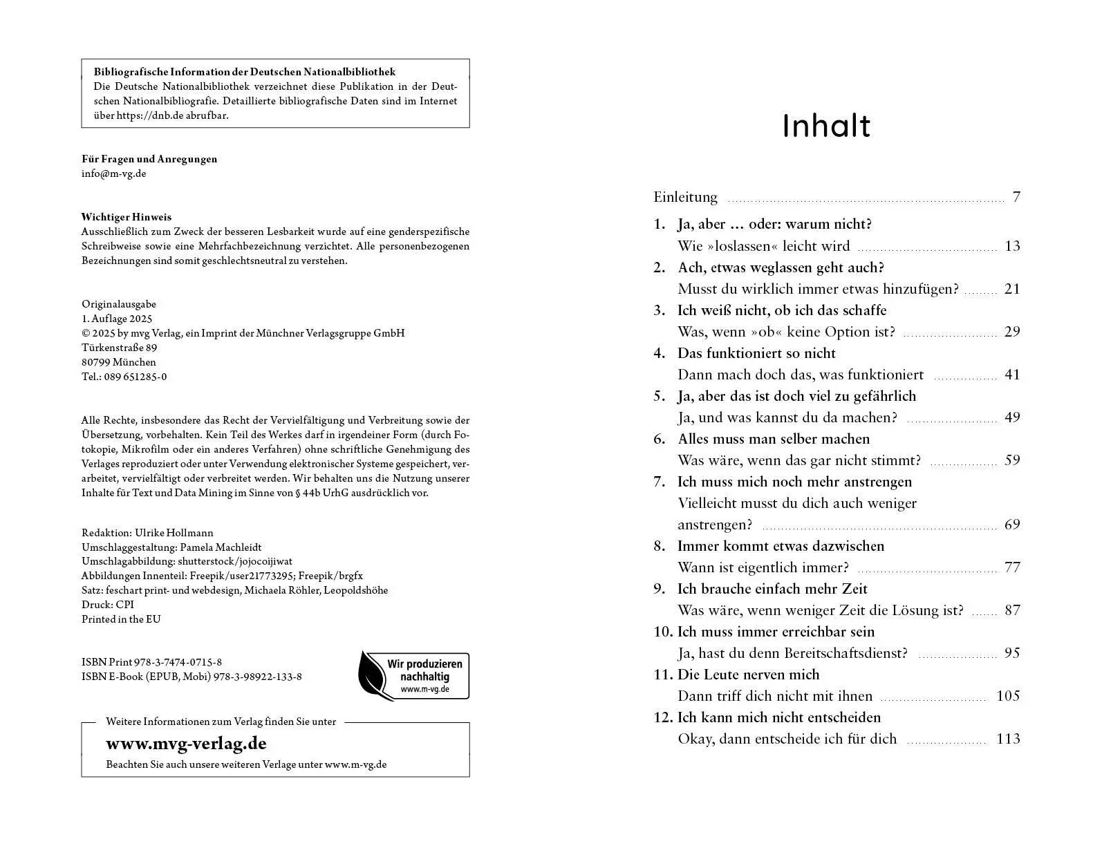 Bild: 9783747407158 | Warum nicht einfach mal loslassen? | Hans-Georg Willmann | Taschenbuch