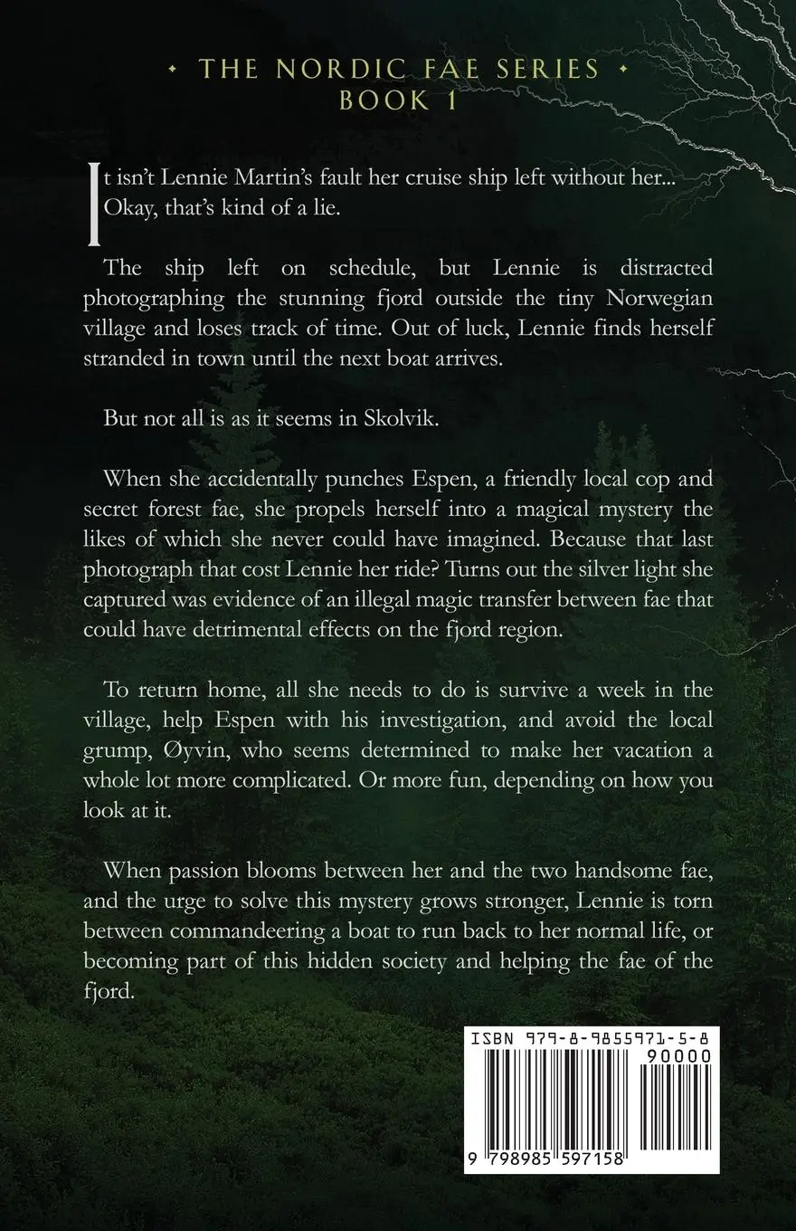 Rückseite: 9798985597158 | The Fae of the Fjord | Elle Thrasher | Taschenbuch | Englisch | 2023
