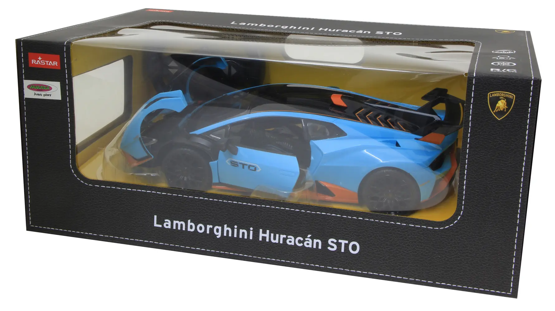 Bild: 4042774467258 | Lamborghini Huracán STO 1:14 blau 2,4GHz Tür manuell | 402100 | 2025