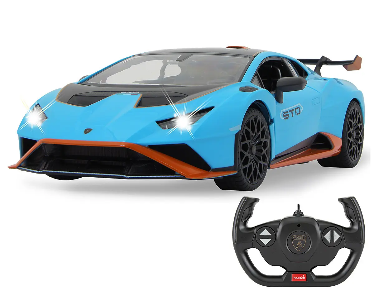 Bild: 4042774467258 | Lamborghini Huracán STO 1:14 blau 2,4GHz Tür manuell | 402100 | 2025