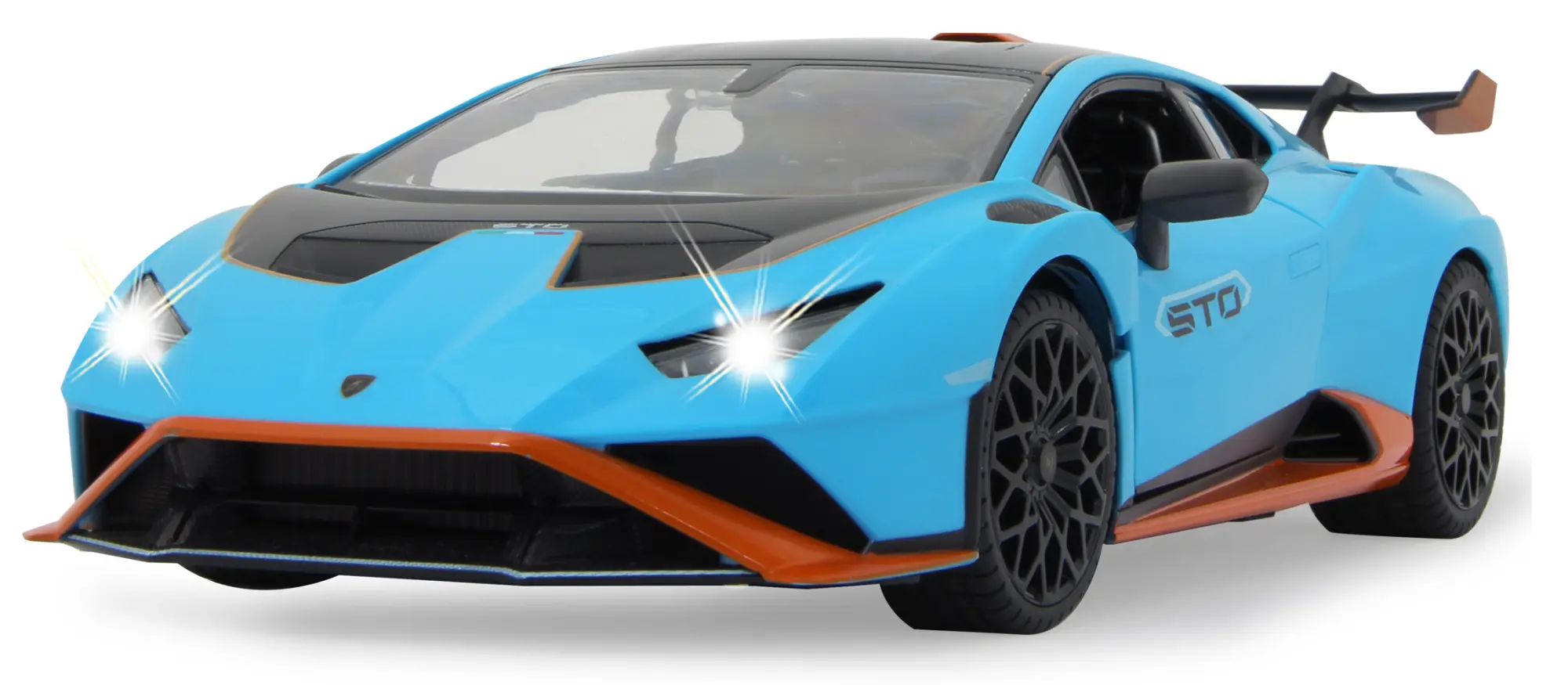 Bild: 4042774467258 | Lamborghini Huracán STO 1:14 blau 2,4GHz Tür manuell | 402100 | 2025