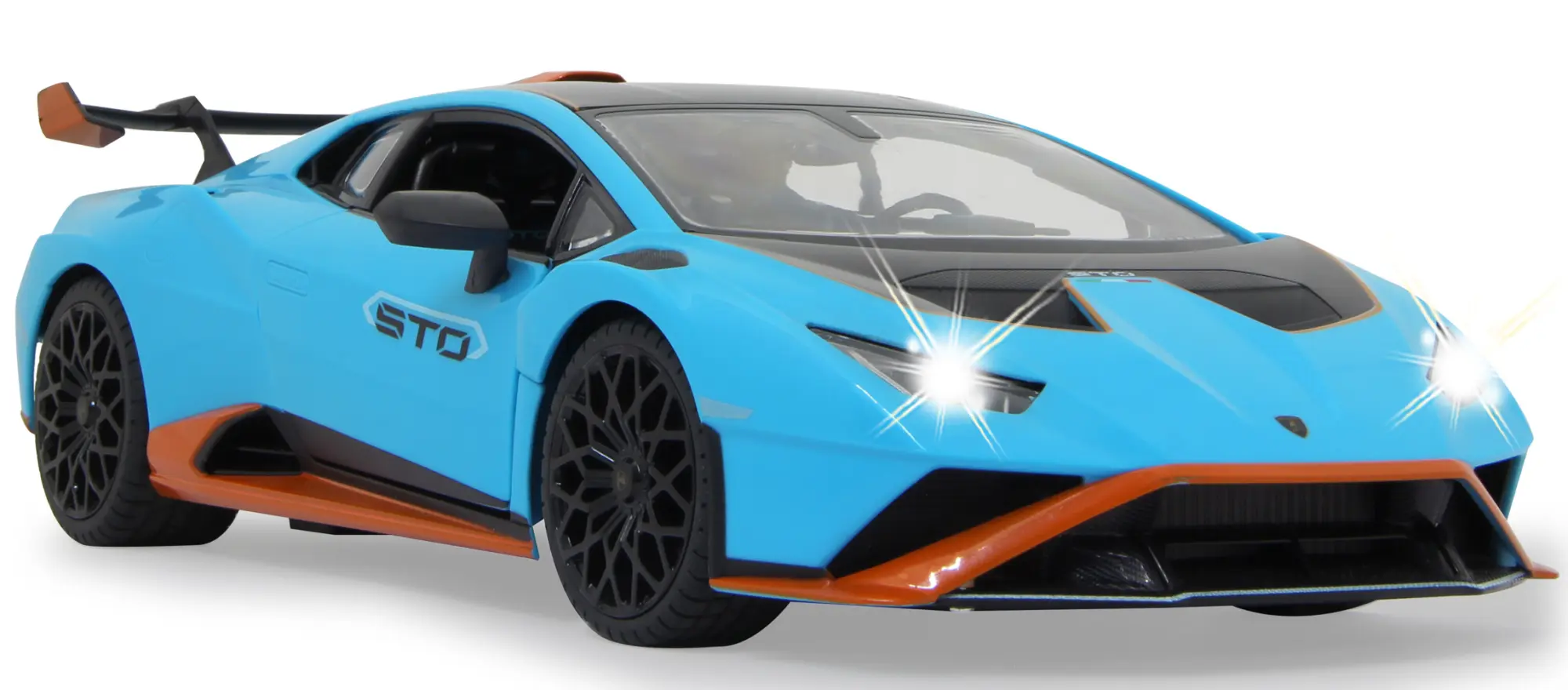Bild: 4042774467258 | Lamborghini Huracán STO 1:14 blau 2,4GHz Tür manuell | 402100 | 2025