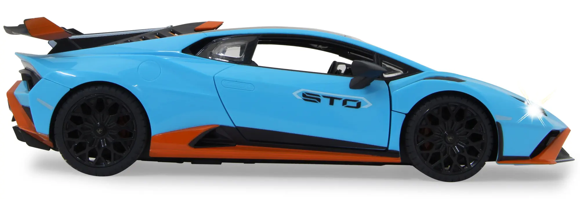 Bild: 4042774467258 | Lamborghini Huracán STO 1:14 blau 2,4GHz Tür manuell | 402100 | 2025
