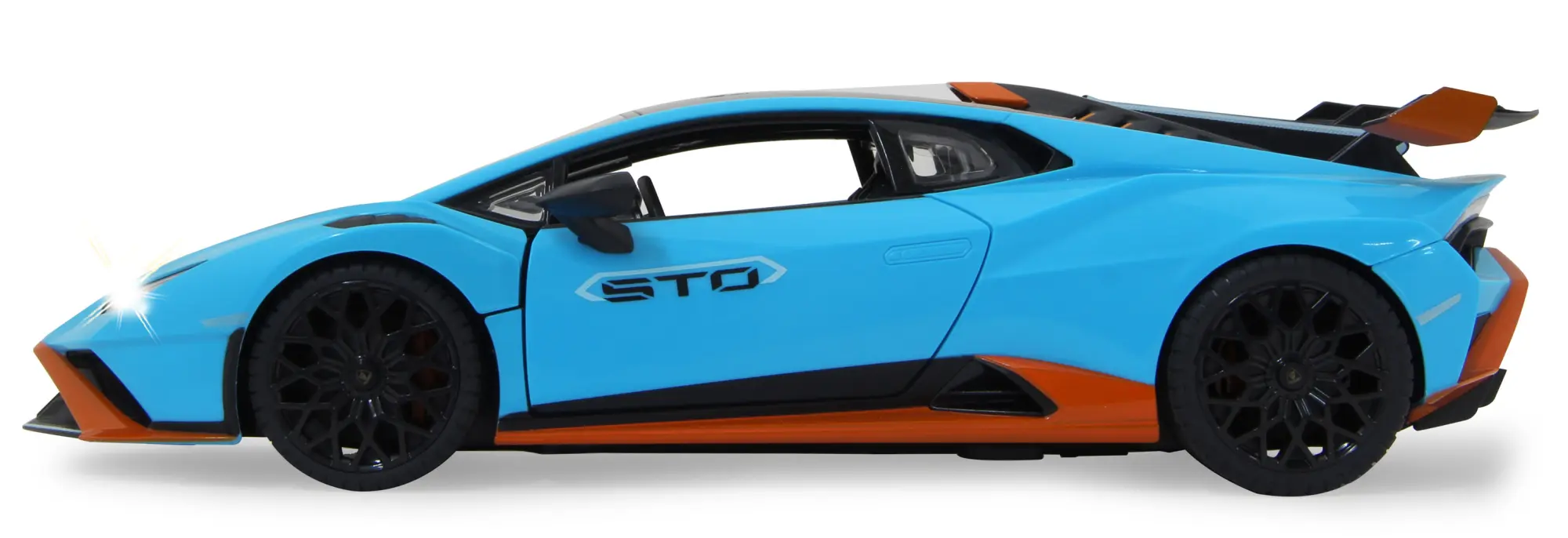 Bild: 4042774467258 | Lamborghini Huracán STO 1:14 blau 2,4GHz Tür manuell | 402100 | 2025