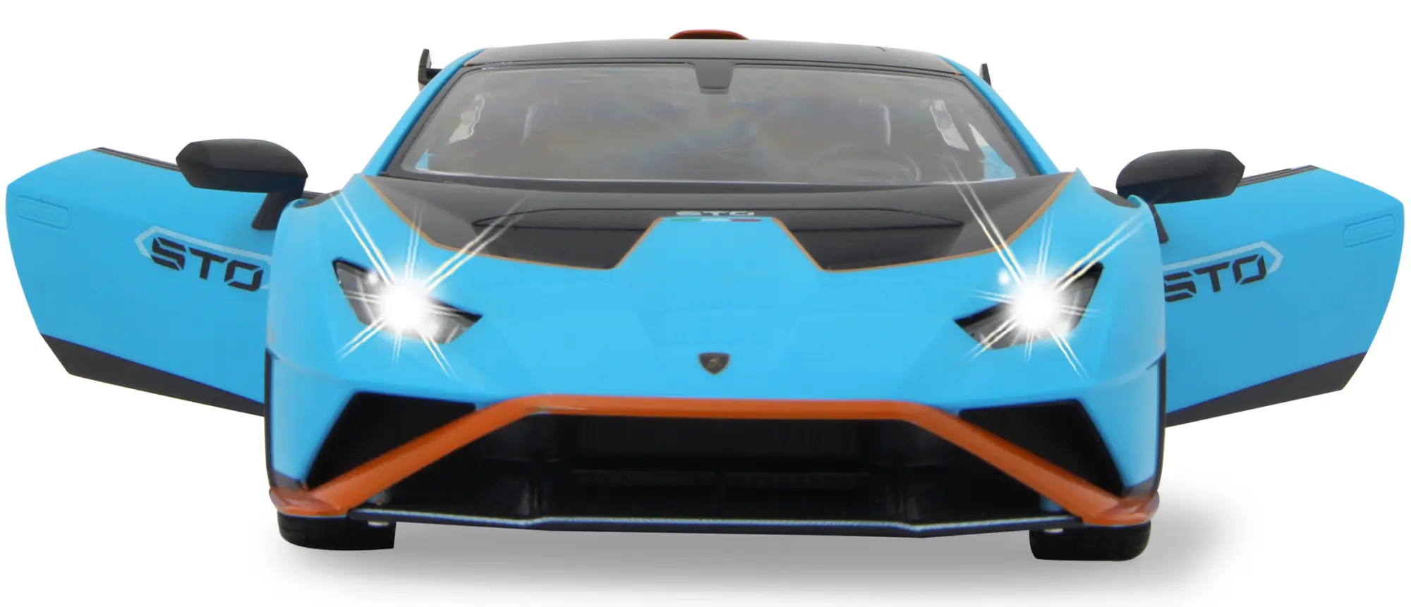 Bild: 4042774467258 | Lamborghini Huracán STO 1:14 blau 2,4GHz Tür manuell | 402100 | 2025