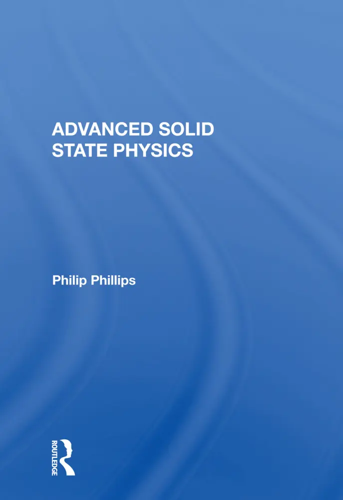 Cover: 9780367157258 | Advanced Solid State Physics | Philip Phillips | Taschenbuch | 2021