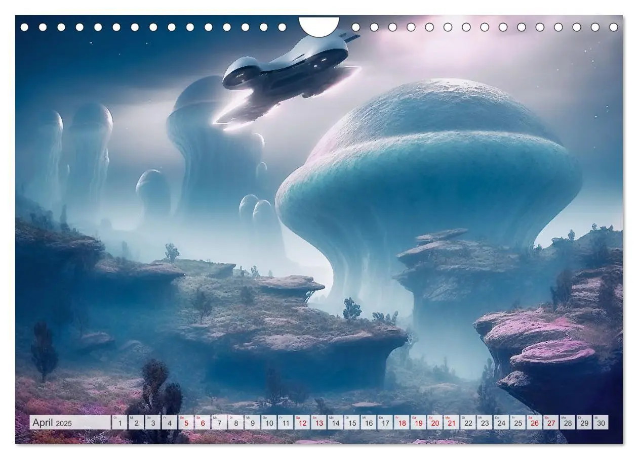 Bild: 9783383837258 | Extraterrestrisch - Auf fremden Planeten (Wandkalender 2025 DIN A4...