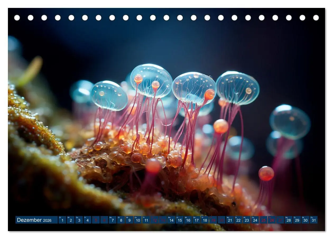 Bild: 9783457497258 | Mikroskopisch niedlich (Tischkalender 2026 DIN A5 quer), CALVENDO...