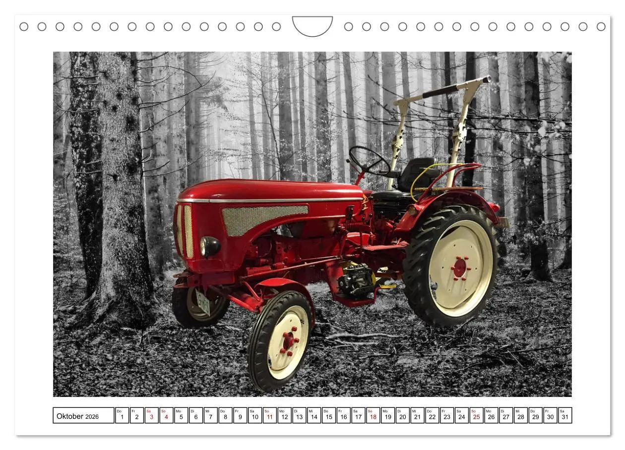 Bild: 9783457567258 | HANOMAG und LANZ Oldtimer Modelle (Wandkalender 2026 DIN A4 quer),...