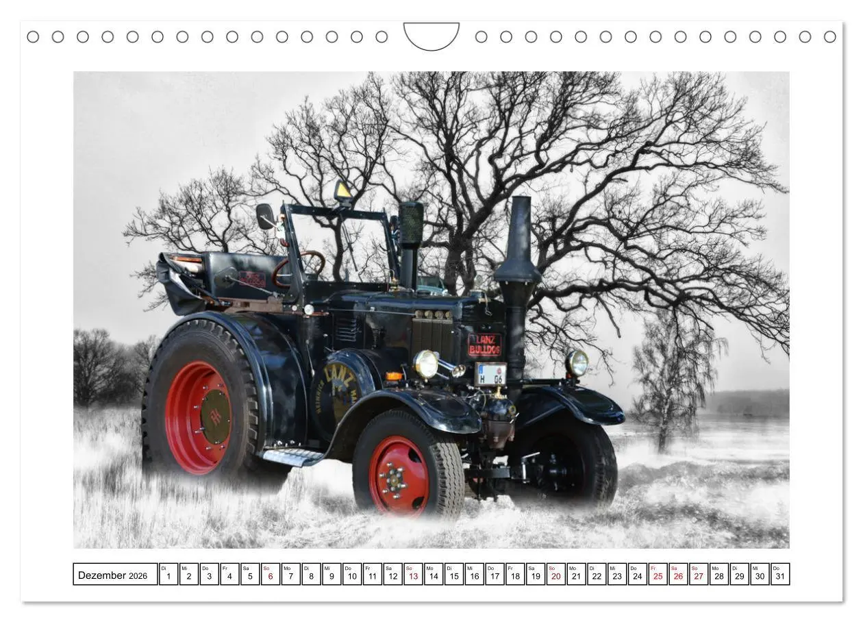 Bild: 9783457567258 | HANOMAG und LANZ Oldtimer Modelle (Wandkalender 2026 DIN A4 quer),...