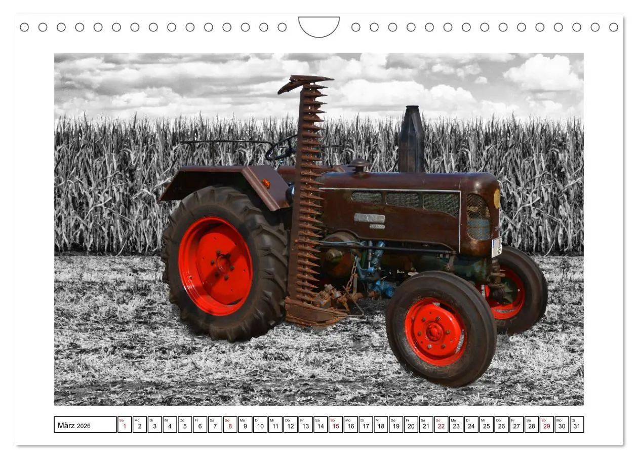 Bild: 9783457567258 | HANOMAG und LANZ Oldtimer Modelle (Wandkalender 2026 DIN A4 quer),...