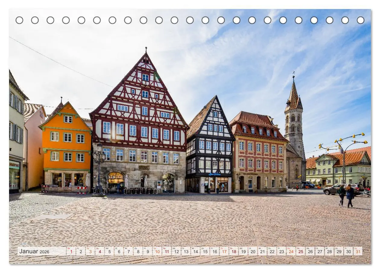 Bild: 9783457637258 | Schwäbisch Gmünd Stadtansichten (Tischkalender 2026 DIN A5 quer),...
