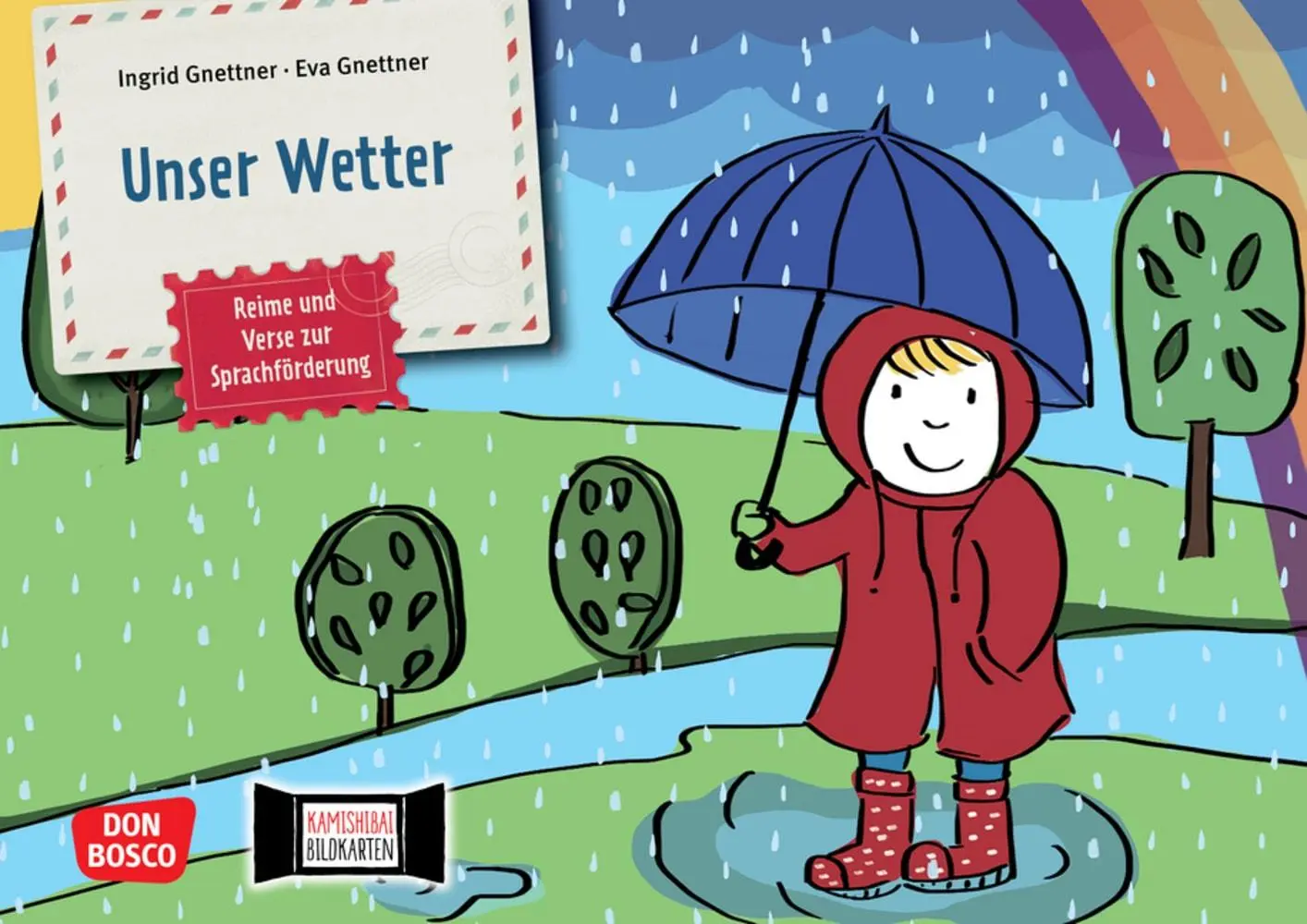 Cover: 4260179517358 | Unser Wetter. Kamishibai Bildkartenset | Ingrid Gnettner | Box | 9 S.