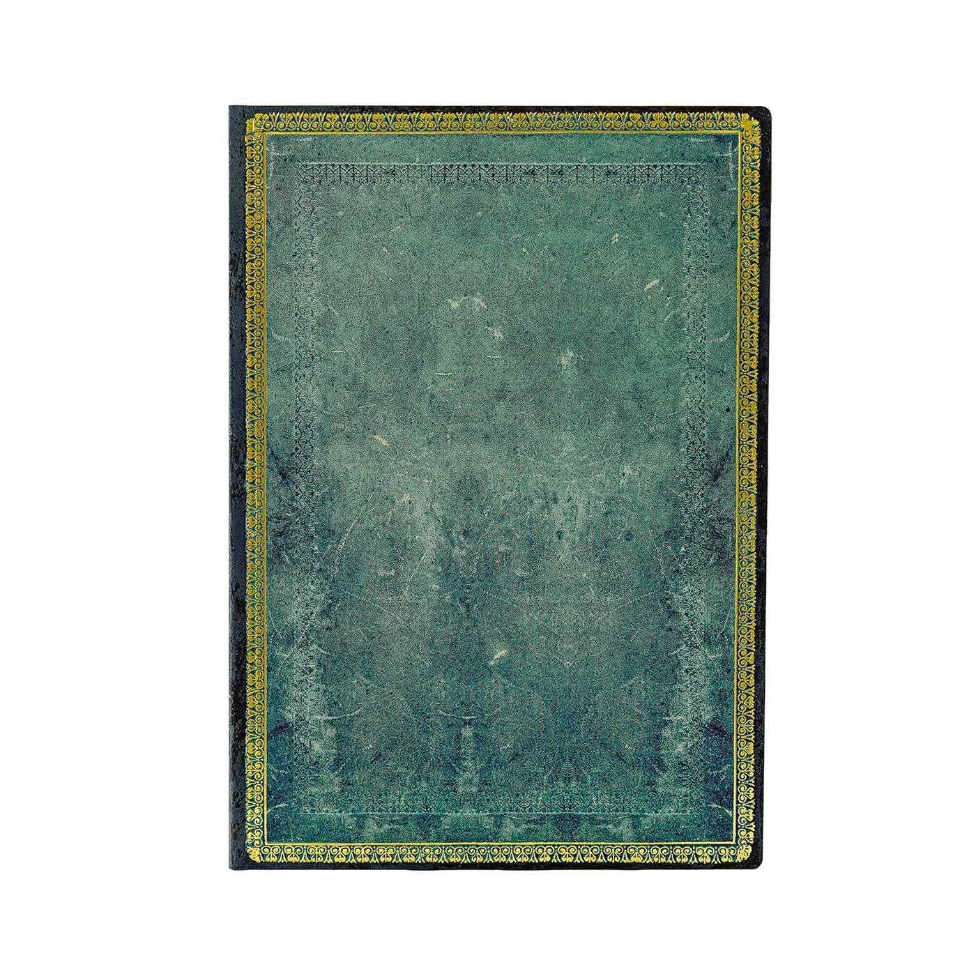 Cover: 9781439797358 | Pacific Blue (Old Leather Collection) Midi Dot-Grid Softcover Flexi...