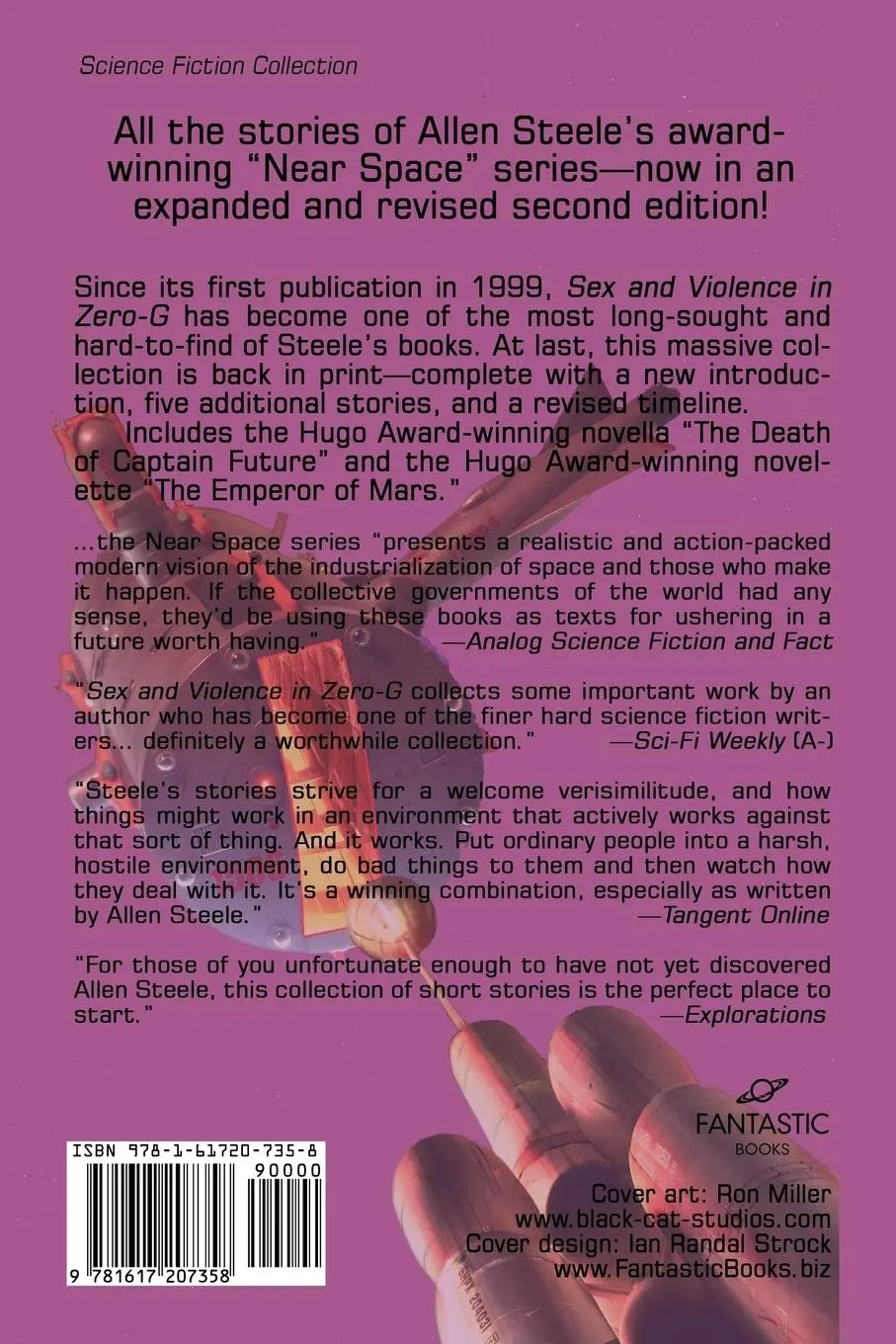 Rückseite: 9781617207358 | Sex and Violence in Zero-G | Allen Steele | Taschenbuch | Englisch