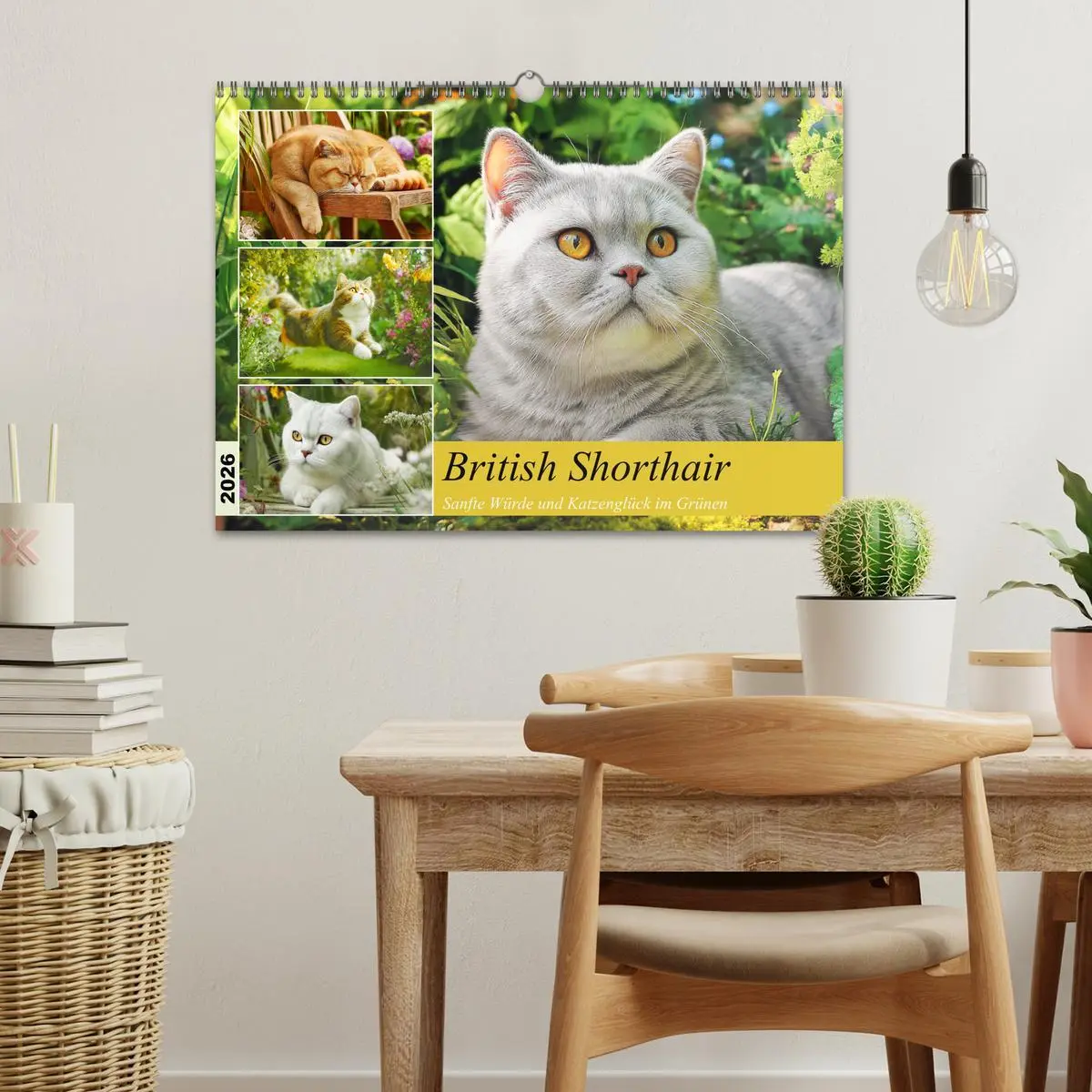 Bild: 9783516027358 | British Shorthair. Sanfte Würde und Katzenglück im Grünen...