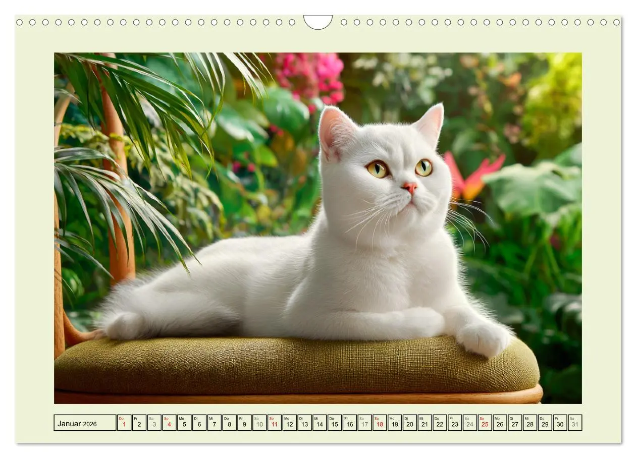 Bild: 9783516027358 | British Shorthair. Sanfte Würde und Katzenglück im Grünen...