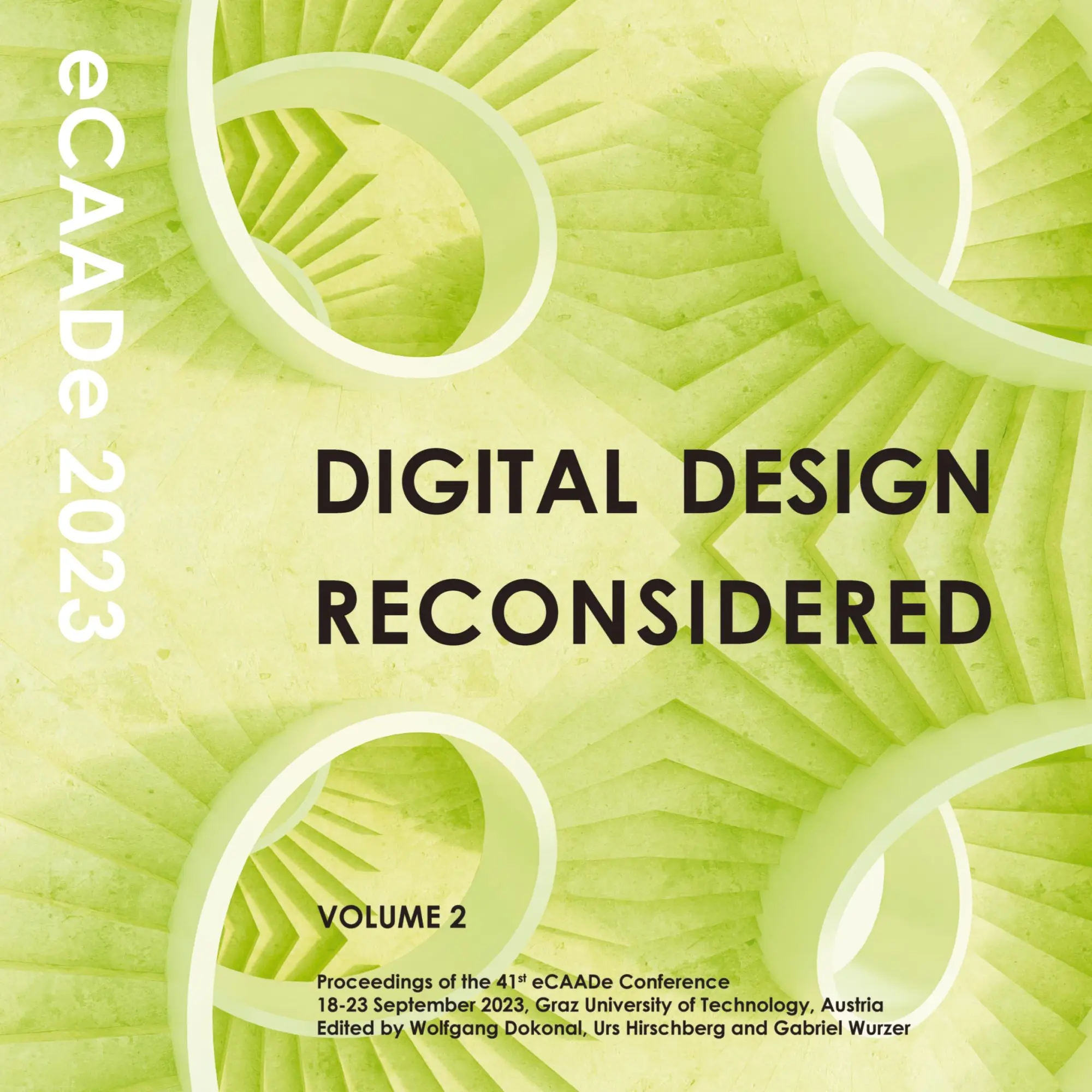 Cover: 9789491207358 | Digital Design Reconsidered - Volume 2 | eCAADe 2023 conference | Buch